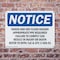 Signmission Shock And Arc Flash Hazard Appropriate PPE OSHA Notice Sign, Plastic, 10in W x 7in L, 2PK OS-2PACK-NS-P-710-L-18306 - alternate 7